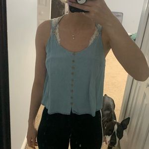 Jean inspired tank top